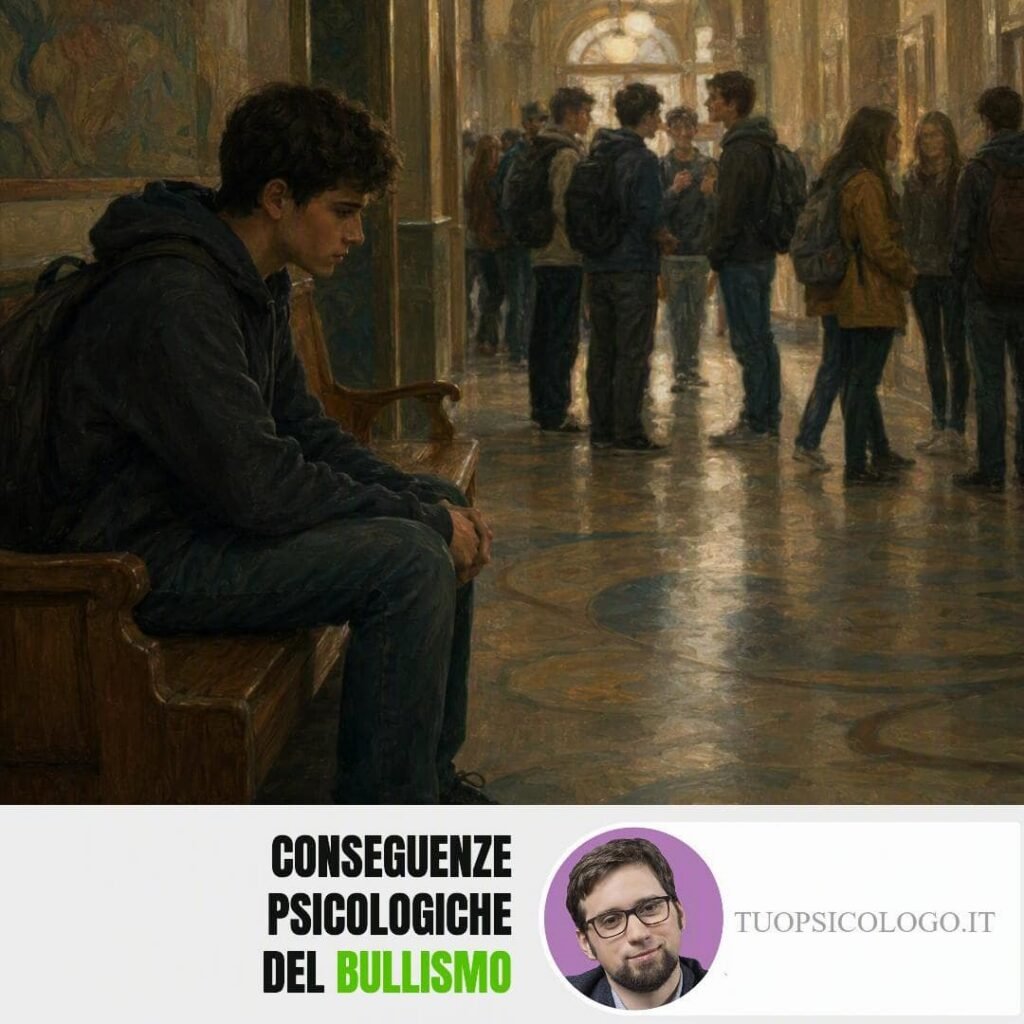 Conseguenze psicologiche del bullismo negli adolescenti